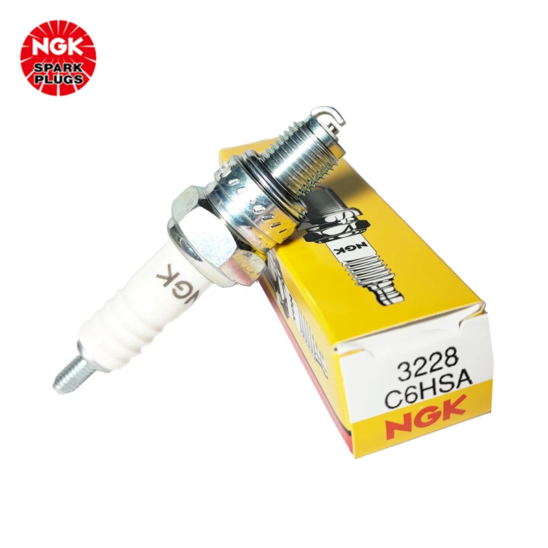 

NGK Motorcycle spark Plug C6HSA 3228 Suitable for Jinan Light riding Suzuki/Nanjing Jincheng Suzuki/Wuyang Honda (1pcs)