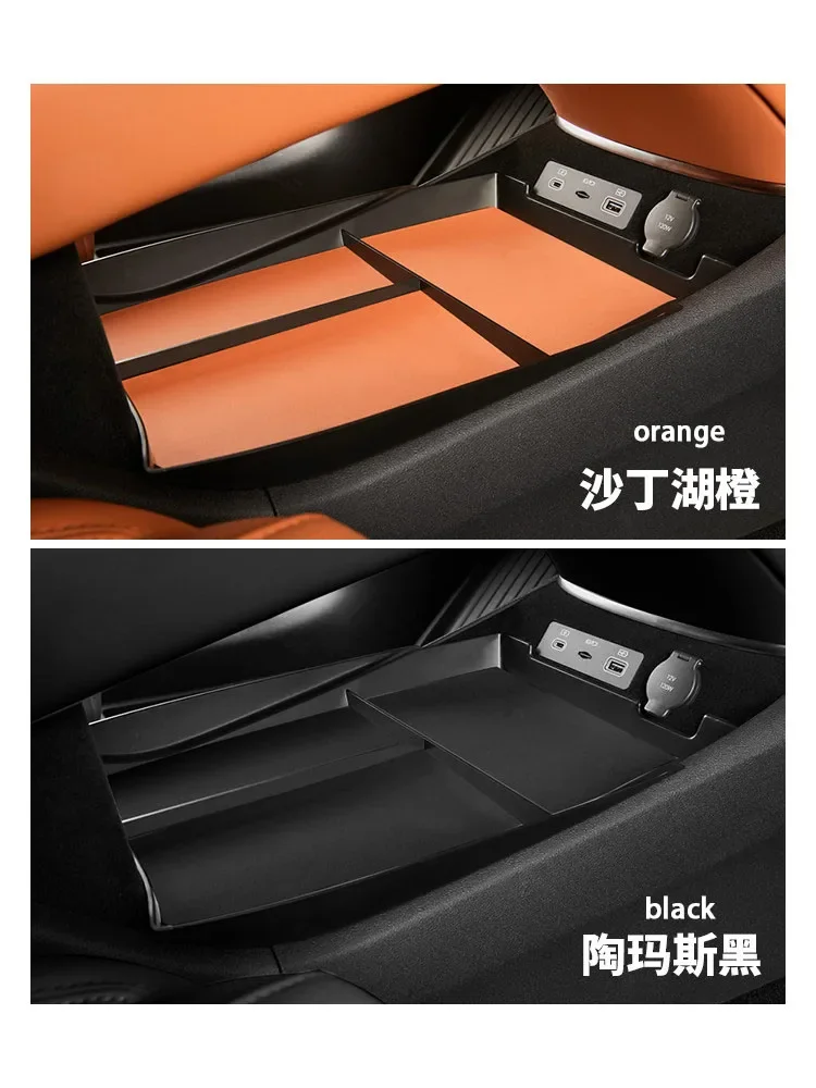 For SeaLion 07EV DMI Central Control Lower Storage Box Partition Storage Box With Silent Pad Car Interior Accessory For 07EV DMI