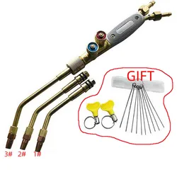 Injector gas welding torch oxygen-acetylene propane injection brass liquefied gas welding gun tool for repairing