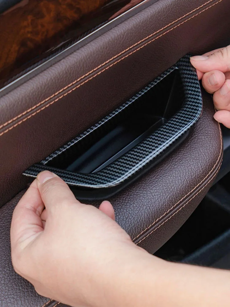 LHD RHD Car Driver's Door Inner Handle decorative cover Door Handle Modification Accessories For BMW X3 X4 F25 F26 2010-2017
