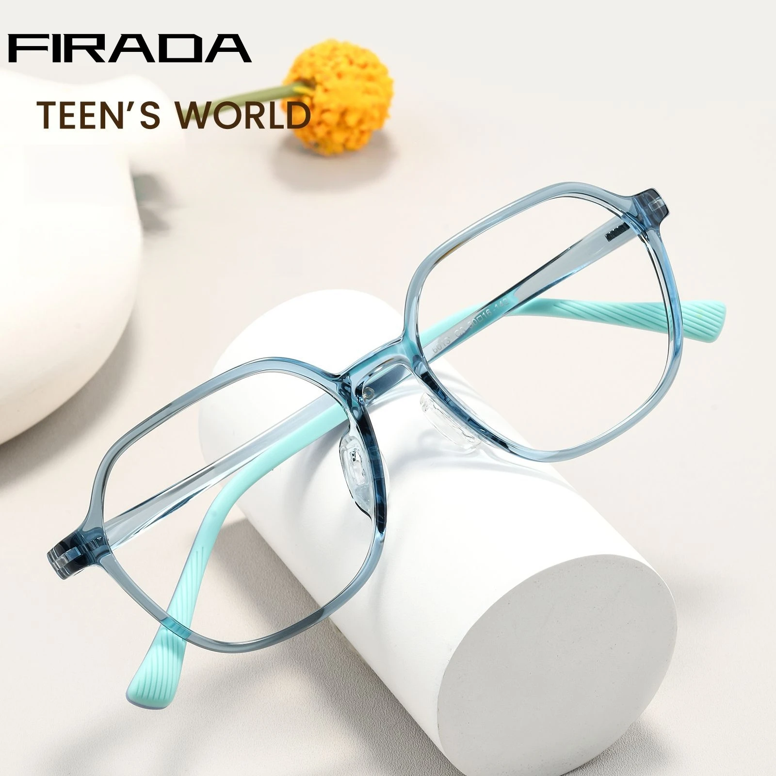 

FIRADA 2026 Fashionable Comfortable Eyewear Boys Ultra-light Polygonal Glasses Retro Children Eyeglass Frames For Girls 6013LS