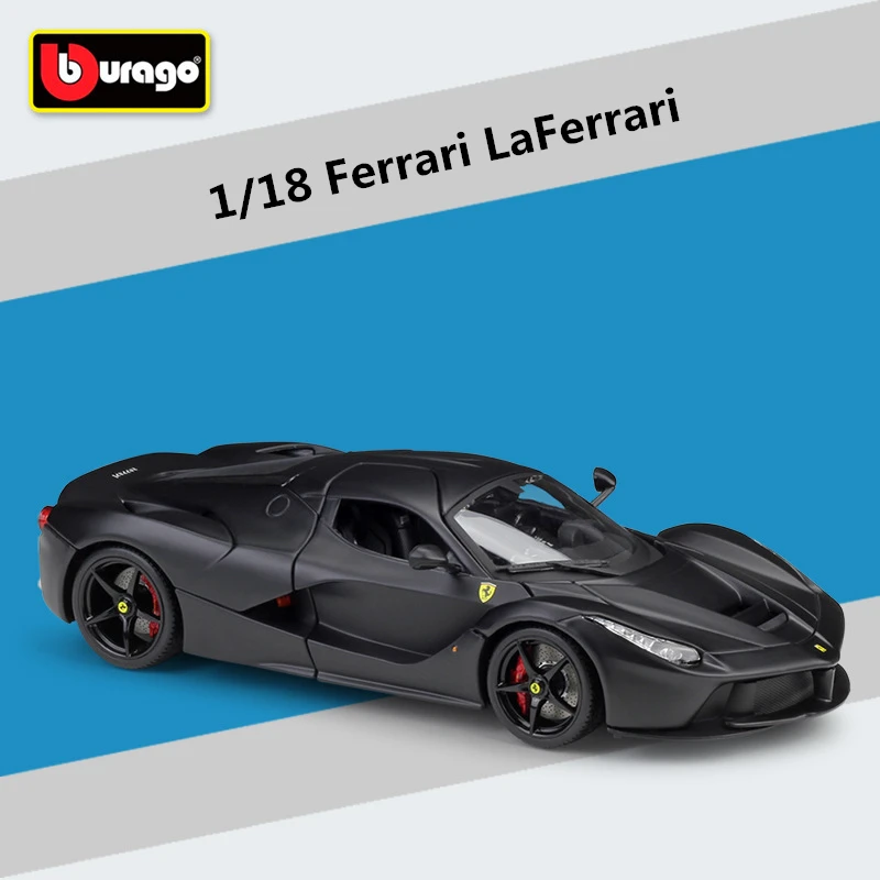 Bburago 1:18 Ferrari LaFerrari Alloy Sports Car Model Diecast Metal Toy Vehicles Car Model High Simulation Collection Kids Gifts