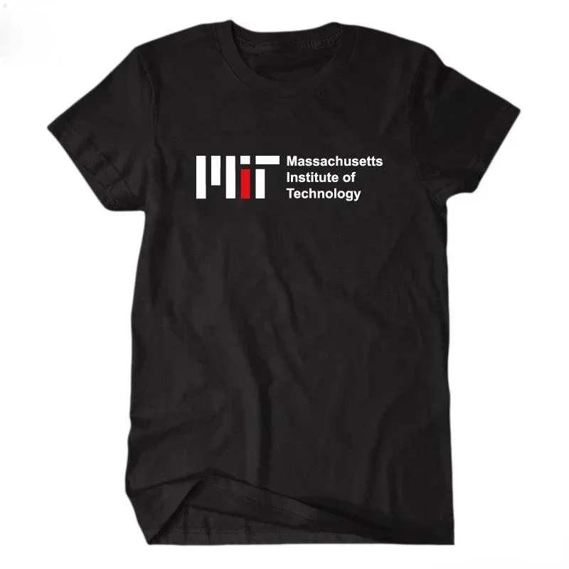 Massachusetts Institute Technology Clothes Graphic Tshirts Summer Loose Cool Fashion Casual T-shirt Streetwear Tops Round Collar