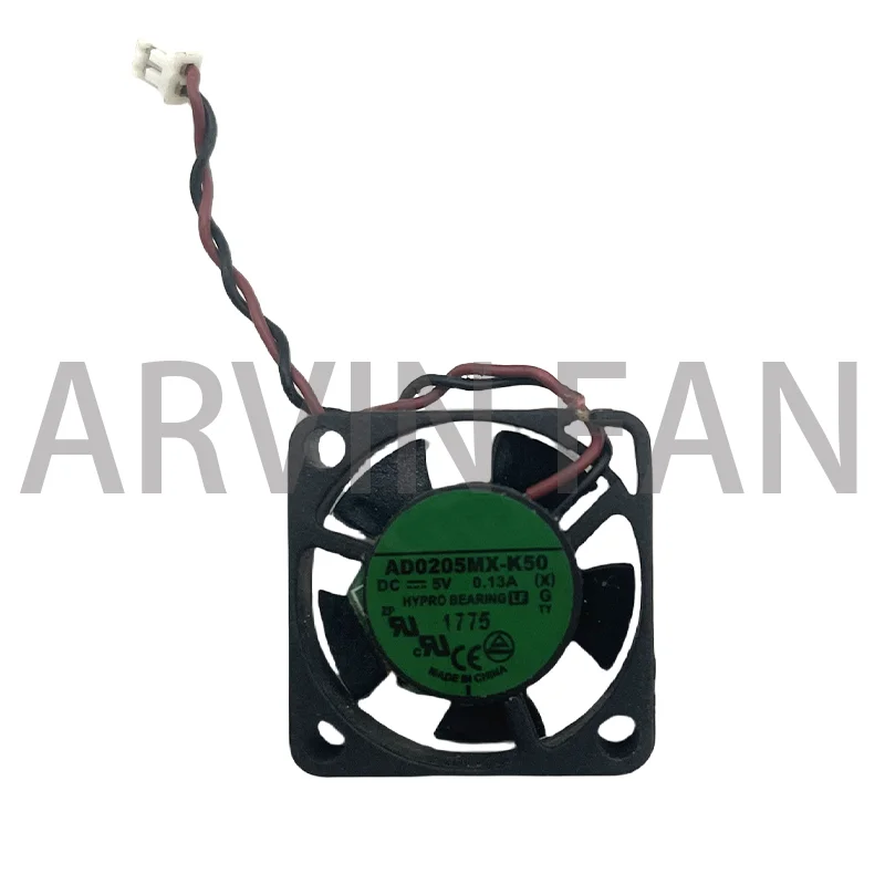 

Brand New Original AD0205MX-K50 2.5cm 2506 25x25x6mm DC5V 0.13A Small Ultra-thin 6mm Micro USB Cooling Fan