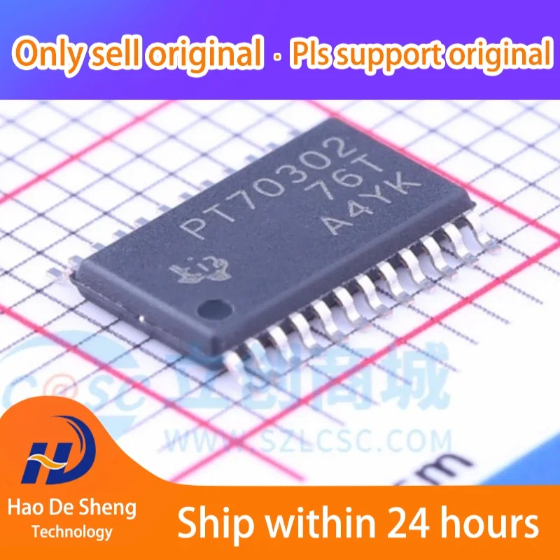 

10PCS/LOT TPS70302PWPR TPS70302 TSSOP-24 New Original in Stock