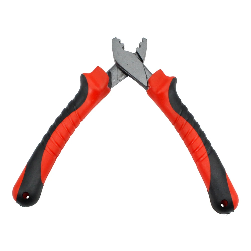 

Многофункциональные ножницы-кусачки для проволоки и тросов, обжимные клещи для рыбаков, резиновые ручки, ручной инструмент, противоскользящие, для рыболовных снастей