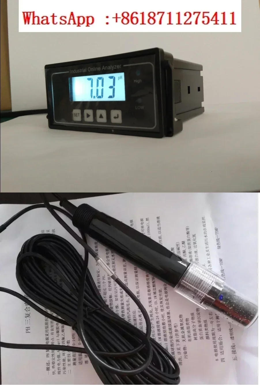 

PH-510 PH-850 Instrument PH-853 pH Meter ORP Monitor