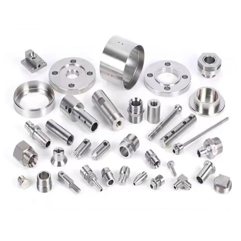 

Stainless steel non-standard hardware accessories CNC lathe / centering machining parts collection