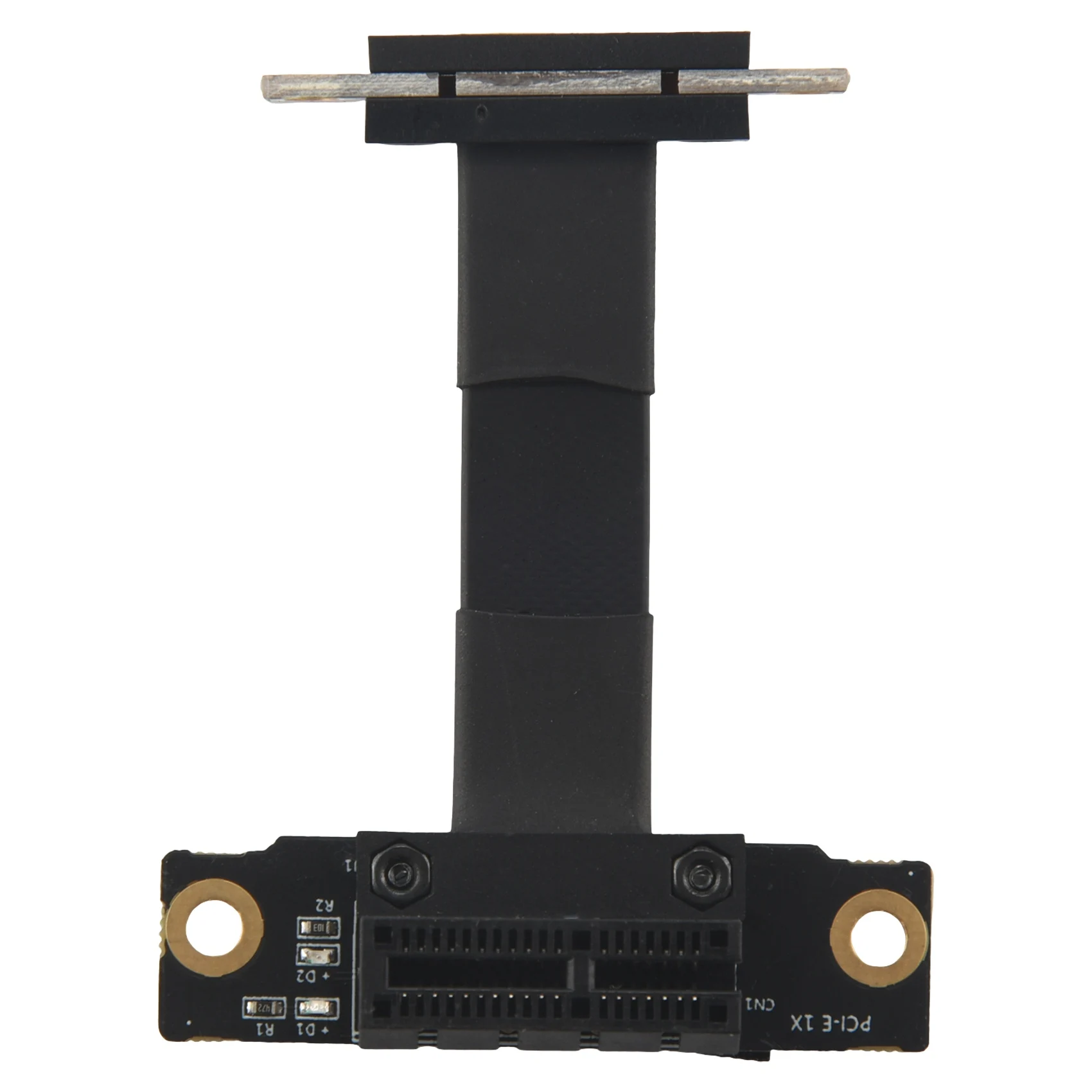 كابل PCIE X1 Riser مزدوج 90 درجة الزاوية اليمنى Pcie 3.0 X1 إلى X1 كابل تمديد 8 جيجابت في الثانية PCI Express 1X بطاقة الناهض-A78U