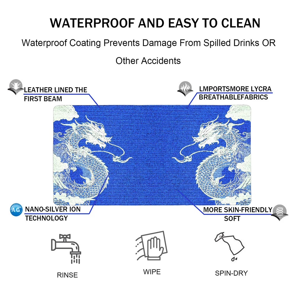 Xxl Mousepad Chinese Loong Classic Dragon Mouse Mats For Gamer Mouse Pads Gaming Pc Accessories Desk Mat Keyboard Extended