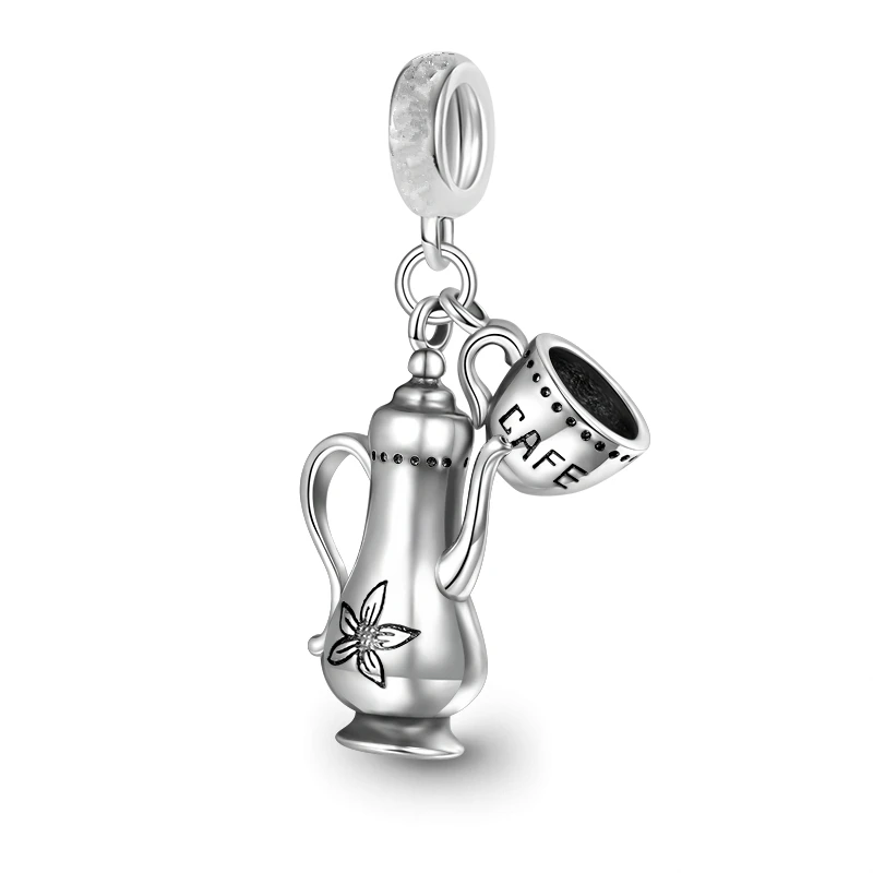 Poodle Pet Dog Dolphin Guitar Skate Crown Pendant Charm Women DIY Jewelry Bead Fit Original 925 Sterling Silver Pandora Bracelet