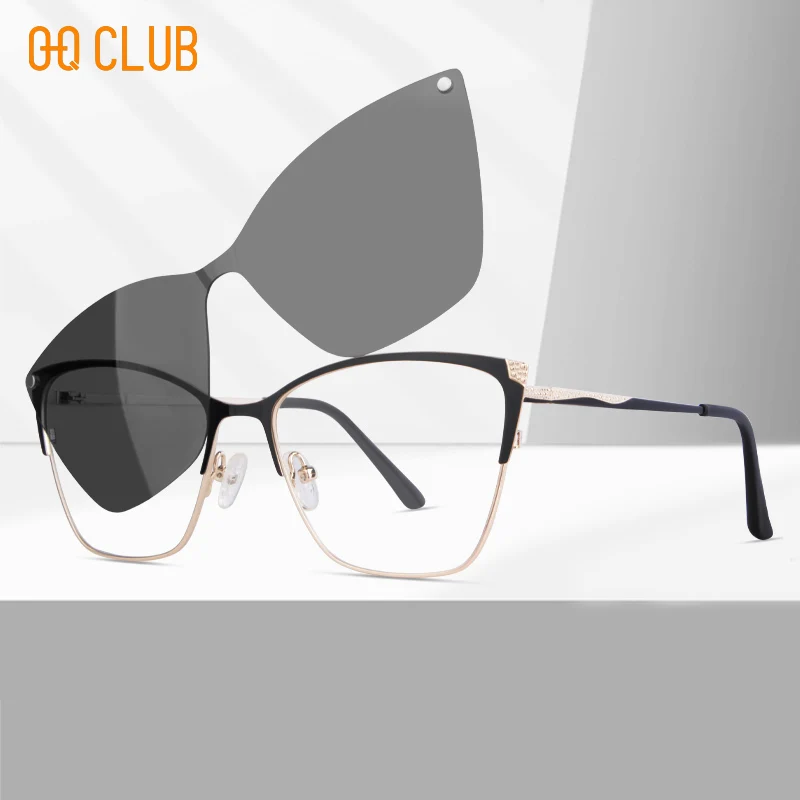 

O-Q CLUB Man Glasses Frames Prescription Graduated Lenses to Read Women's Eyepieces for Reading Glass Lunette De Lecture Femme