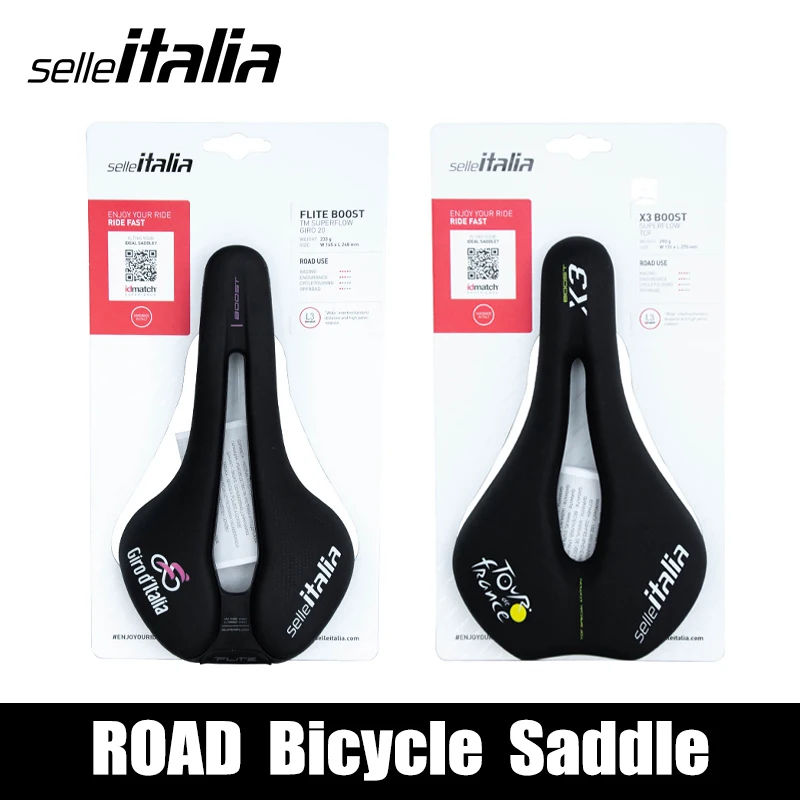 

SelleItalia X3/FLITE BOOST Bicycle Saddle Road Bicycle Saddle Tour de France Yellow/Giro d'Italia Pink Limited Edition Saddle