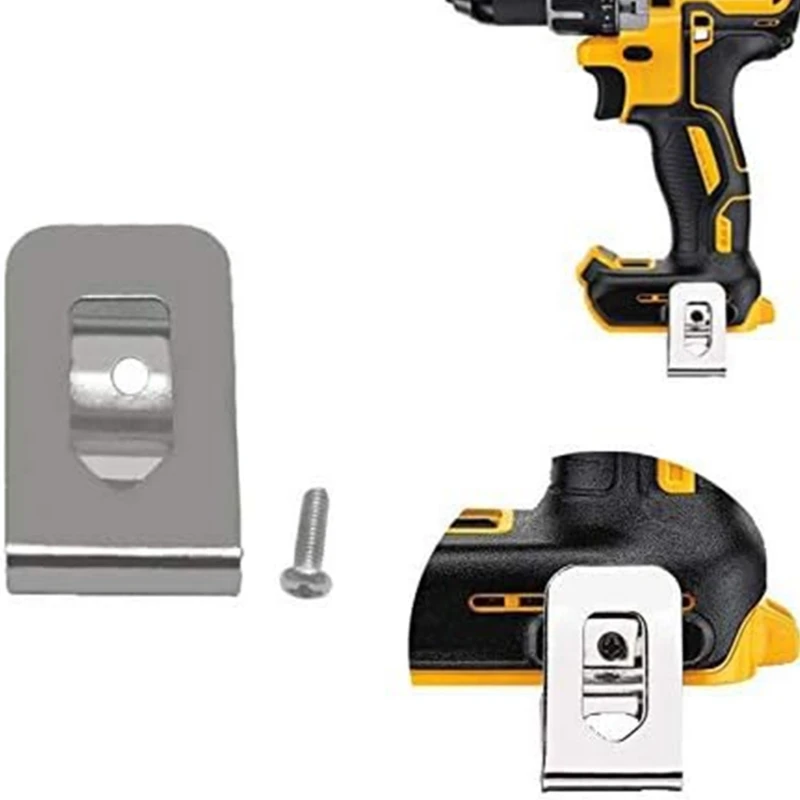 Fixação gancho clipe cinto resistente encaixa para DCF883L2 DCF880B DCD785C2