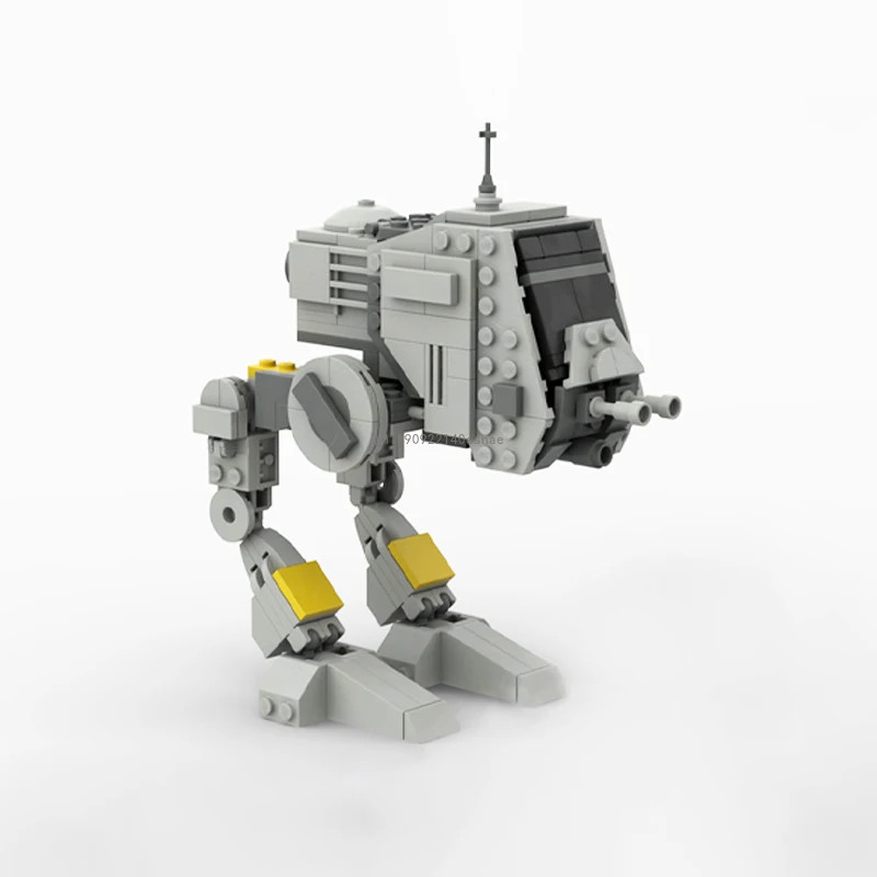 Nuevos películas famosas Moc Star of Space Wars AT-ST Walker bloques de construcción modelo Diy juguetes de montaje para niños regalos de navidad