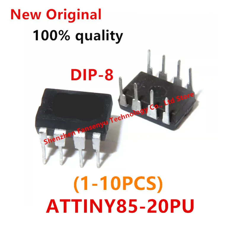 (1-10piece)100% New ATTINY85-20PU ATTINY85 20PU DIP-8 Chipset
