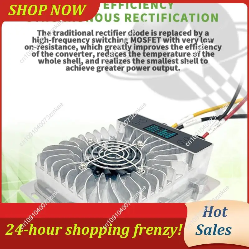 Daily Sale MPPT 600W Step-Down Solar Charging Controller Input 10-  30V/17-85V Output Intelligent Temperature Recharging