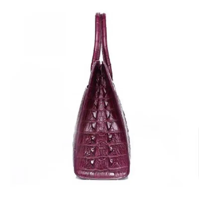 gete  new Crocodile handbag imported from fashionable European and American handbag bag