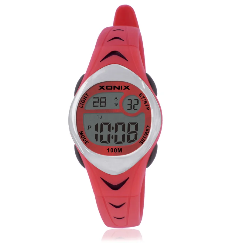 

2024 New Fashion Luminous Digital Wristwatch Waterproof 100m Female Students Ladies PersonalitySports Trend Electronic Watch EL