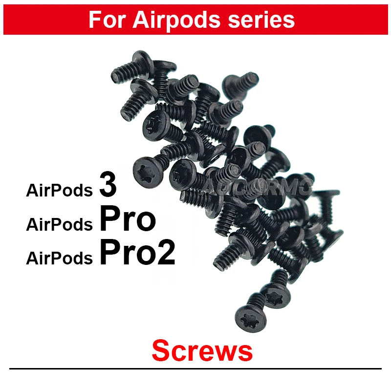 For Apple AirPods 3 Pro Pro2 Earphone Charging Case Charger Port Screw 1.5*2.8MM Screws Repair Part