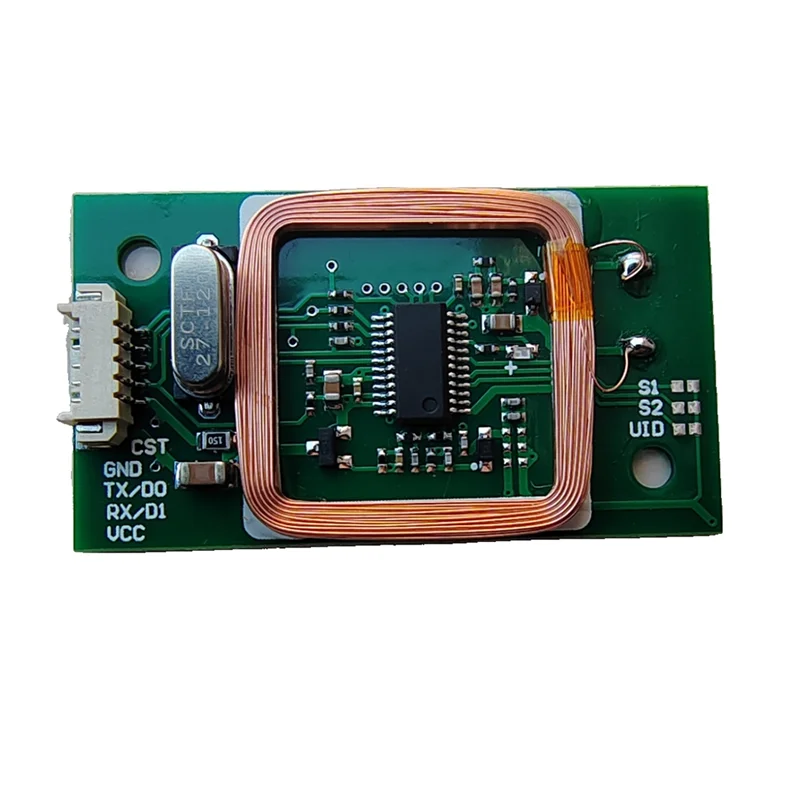 

ABGI-Uart Interface RFID Card Reader Module Mini 5V Dual Frequency 125Khz 13.56Mhz Embedded