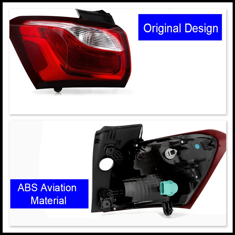 2x For Chevrolet Holden Equinox 2018 2019 2020 84769836 Car Rear Brake Light Tail Stop Turn Signal Driving Reverse Lamp Assembly