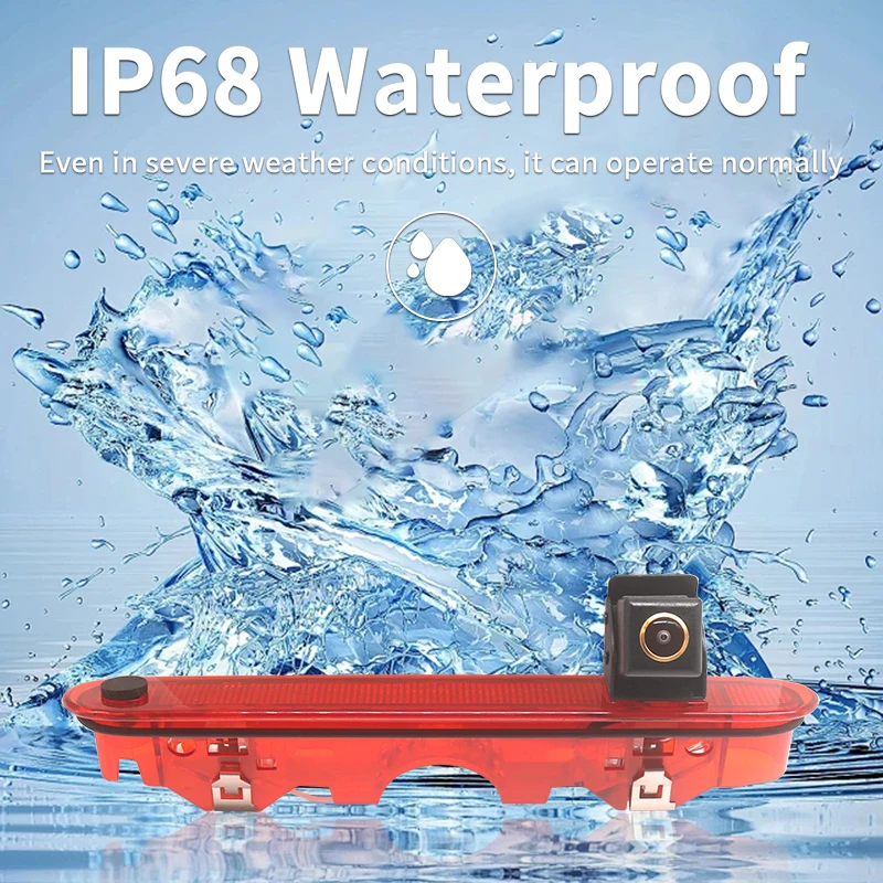 AHD 1080P سيارة الفرامل ضوء كاميرا الرؤية الخلفية لرينو كانجو 2007-2021 مرسيدس بنز سيتان 2012-2021 للرؤية الليلية مقاوم للماء