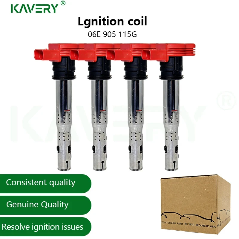 

For 1pc 2pc 4pc lgnition System A4 A5 A6 A7 A8 Q5 Q7 Jetta MK7 GTI Tiguan Sciricco Passat R8 CC B7 Part OEM 06E905115G