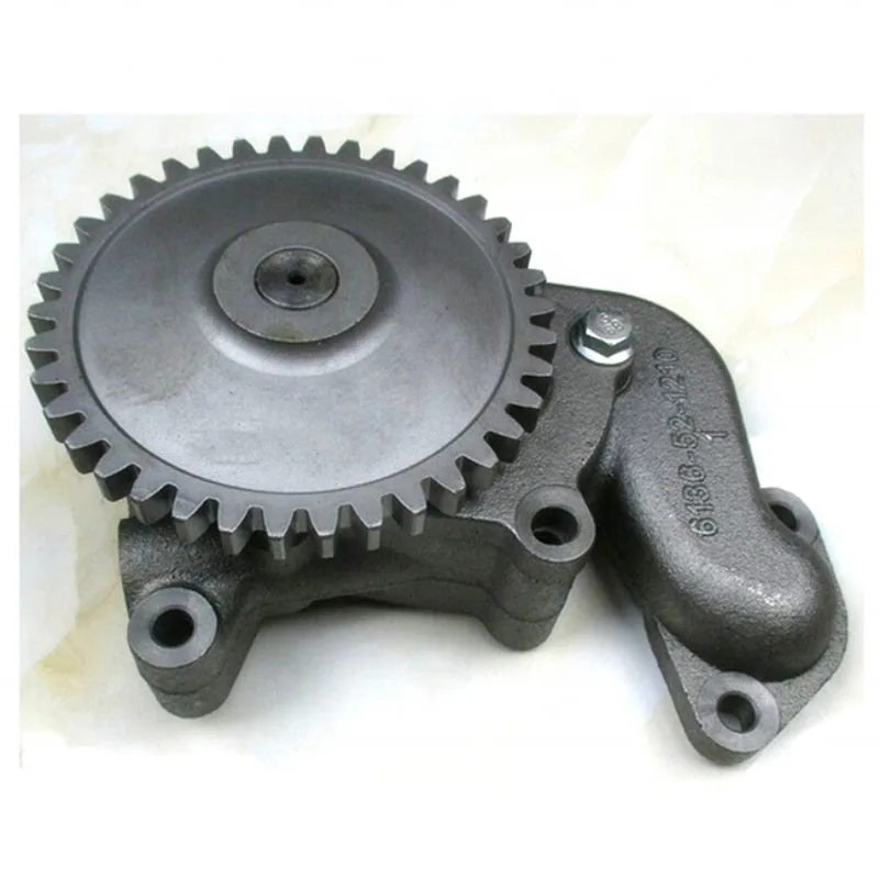 PC200-3 excavator engine parts 6D105  oil pump 6136-52-1100