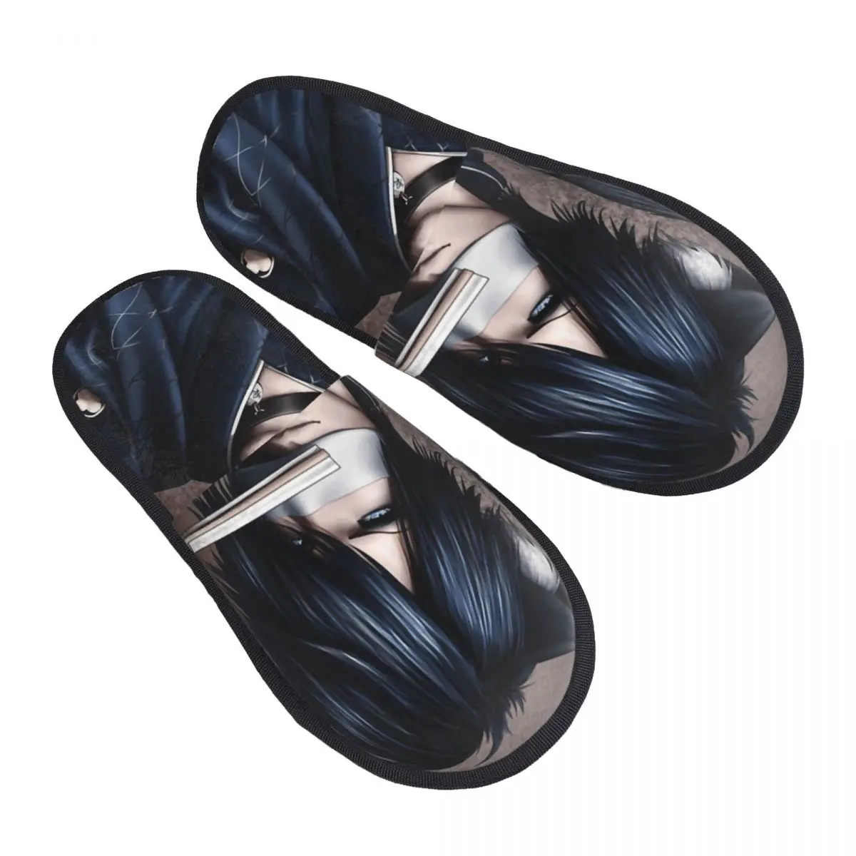 

Malice Mizer Visual Kei Japanese Rock Band Gothic House Slippers Women Cozy Memory Foam Slip On Spa Slipper Shoes