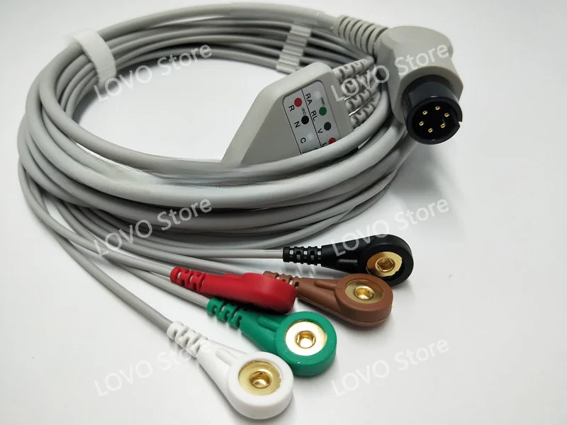 UT4000B 4000C 4000F 6000 ECG monitor integrated five-lead wire connecting cable