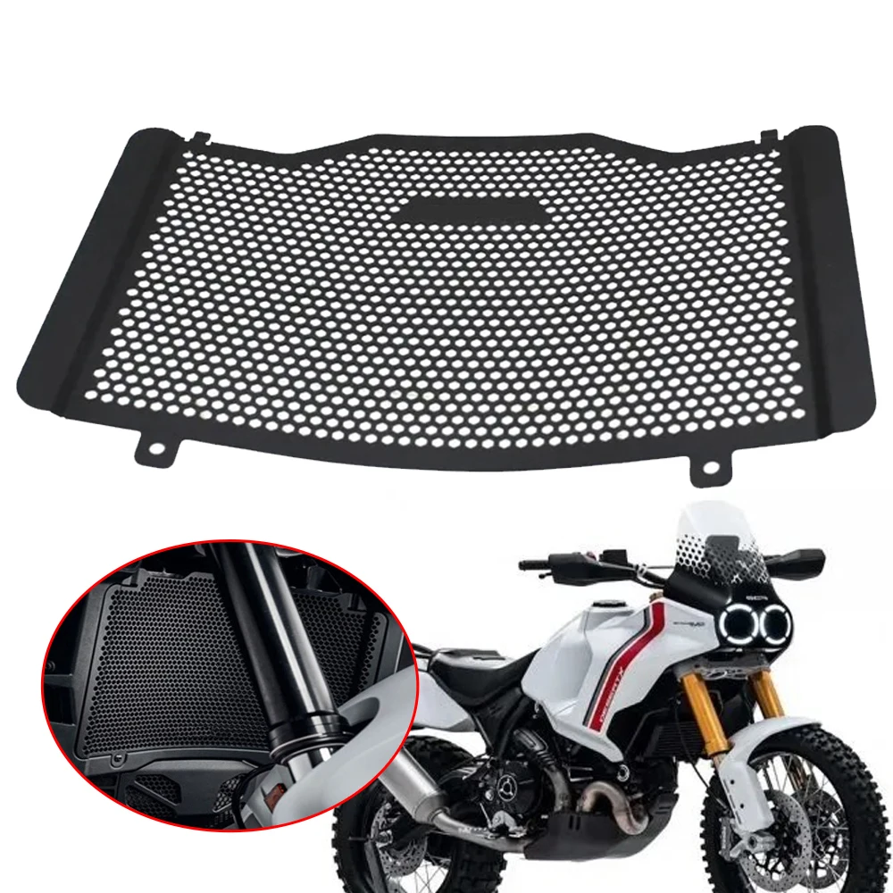 

Motorcycle Accessories Aluminium Radiator Grille Guard Protector Cover Fit For Ducati Desert X DesertX 2022 2023 Radiator Guards