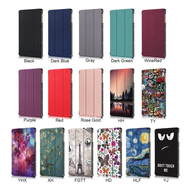 Funda de cuero duro magnético triple para Honor Pad X8, 10,1 \