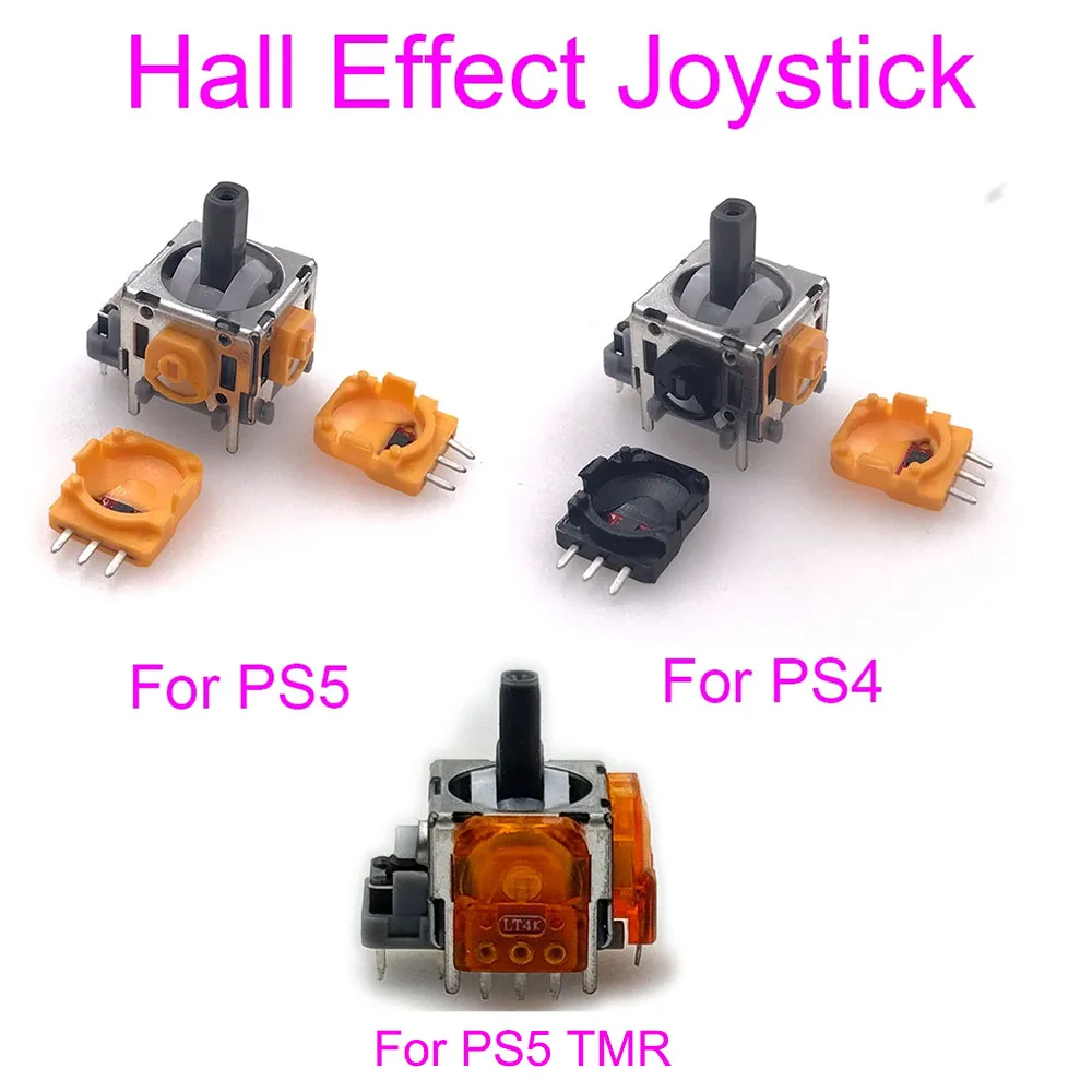 20PCS For PS4 DS4 Play Station5 High Precision Optimized Version PS5 TMR  HALL Effect Analog Joystick Anti-drift No Jitter&Delay