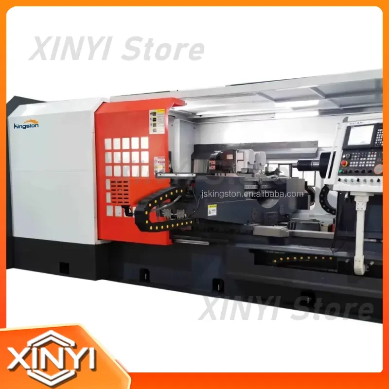 China factory CE certification full function automatic horizontal flat bed numerical control metal spinning machine high