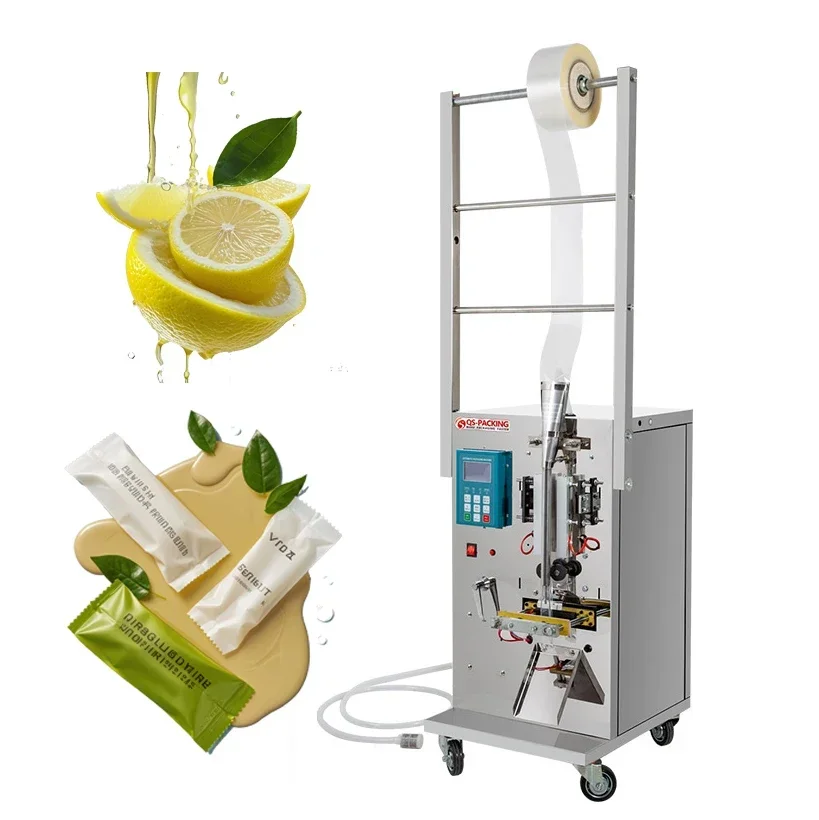 

Automatic sachet making beverage fruit lemon juice Seal Bag packaging filling liquid packing machine