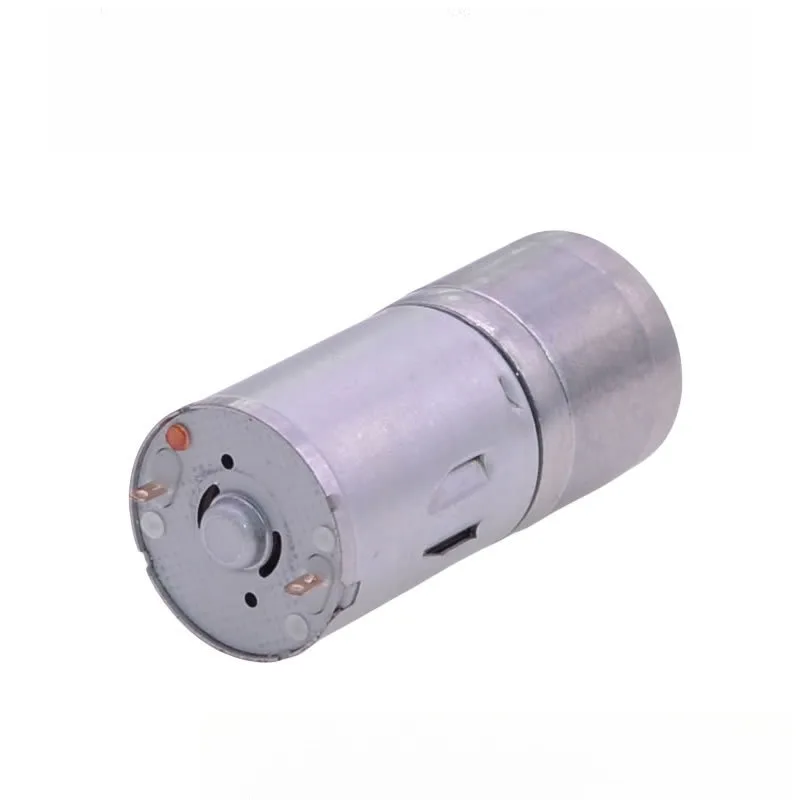 JGA25-370 Geared motor DC motor 6V 12V 24V electric gear motor high torque 5/10/15/30/60/100/150/200/300/400/500/1000/1200 rpm view 4