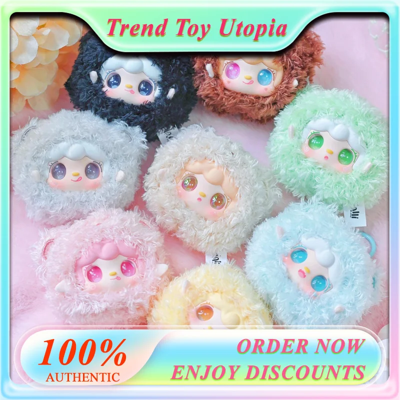 

Authentic Yooki Oxygen Nine Generation Team One Little Bear Plush Blind Box Trendy Play Handmade Cute Doll Pendant Gift Surprise