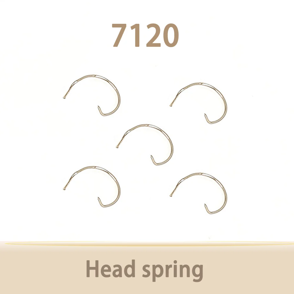 

Watch movement accessories head spring suitable for 7120 movement accessories repair watch parts maintainance