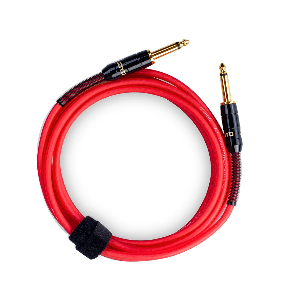 JOYO CM-18/19 3 м гитарный кабель 6,35 мм, прямой/локтевой штекер, противошумный экранирующий слой из ПВХ, гитарный бас-усилитель, инструмент, аудиокабель JOYO CM-18/19 3 м гитарный кабель 6,35 мм, прямой/локтевой штекер, противошумный экранирующий слой из ПВХ, гитарный бас-усилитель, инструмент, аудиокабель