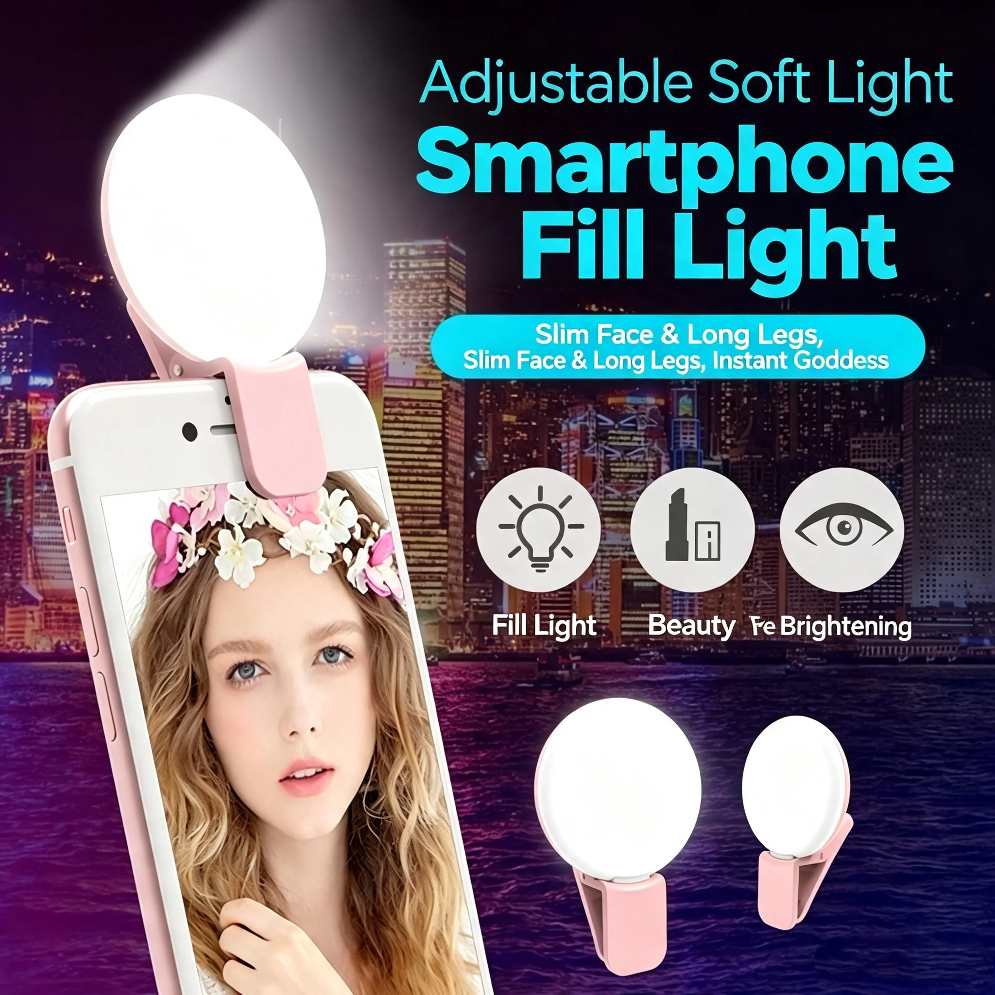 Mini Q Round Selfie Fill Light - огляд і ціна Photography Lighting Video
