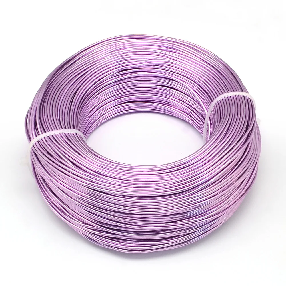 1000g/rol 0,8mm/1,0mm/1,5mm/2,0mm/2,5mm/3,0mm Kleurrijk Aluminium Zacht Metaal Ambachtelijke Draad voor DIY Sieraden maken