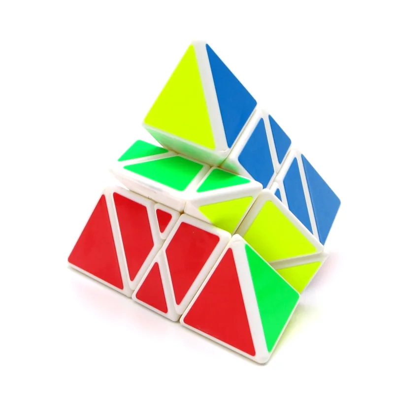 YongJun Tower Pyramid 3x3x3 Magic Cube YJ 3x3 Professional Speed Puzzle Antistress Educational Toys For Children