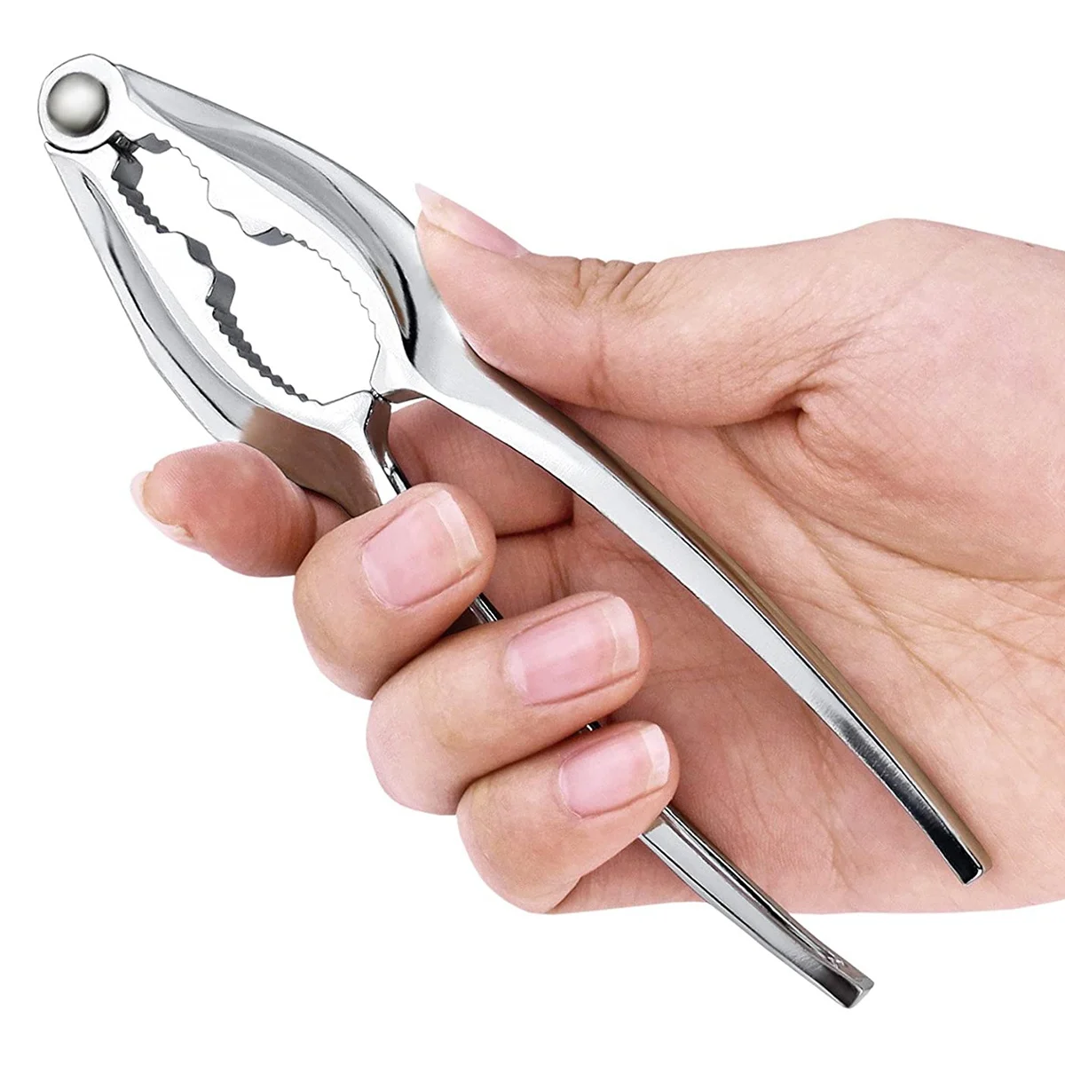 ABLK Kit de ferramentas para frutos do mar, 8 peças, biscoito de perna de caranguejo de aço inoxidável e garfos, conjunto de biscoitos de nozes, desgranador de marisco