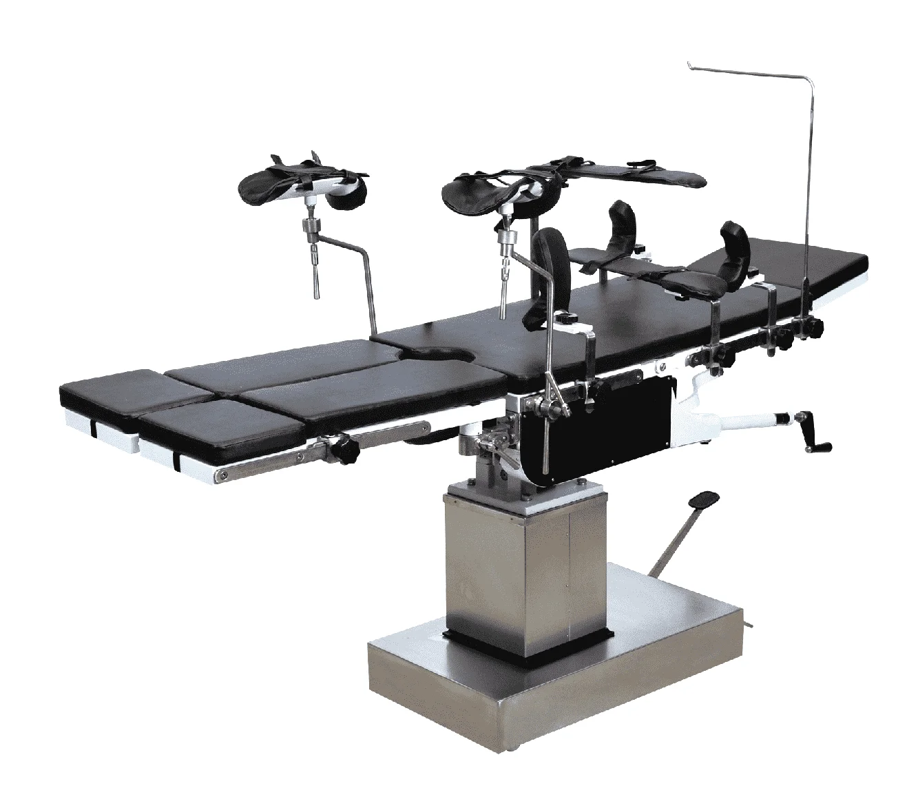 Medical equipment hospital electric stainless steel surgical gynecological table for operation examination