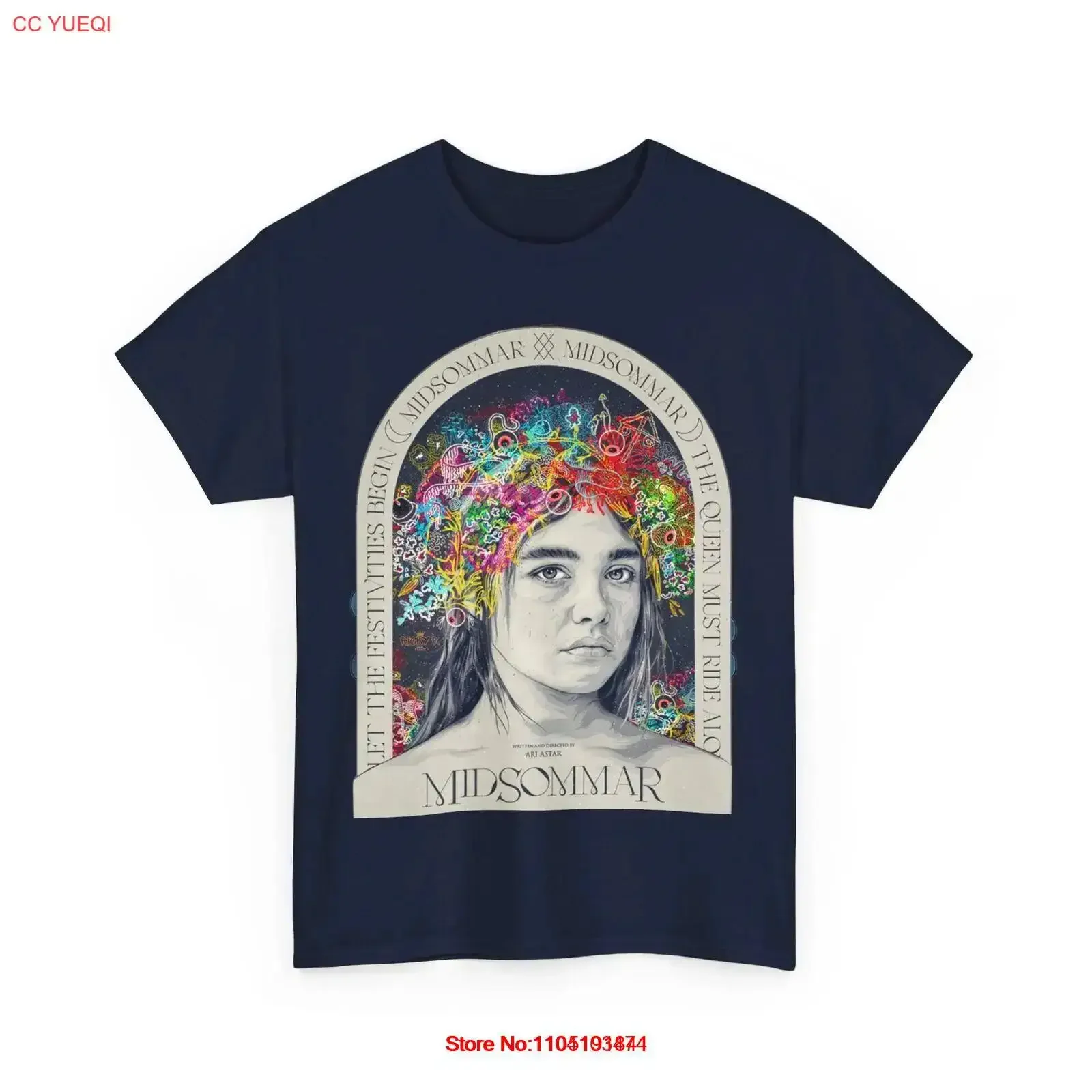 SALE Midsommar Movie T Shirt Heavy Cotton vintage Washed fashion Soft Stretched designer clothes homme Slightly Casual