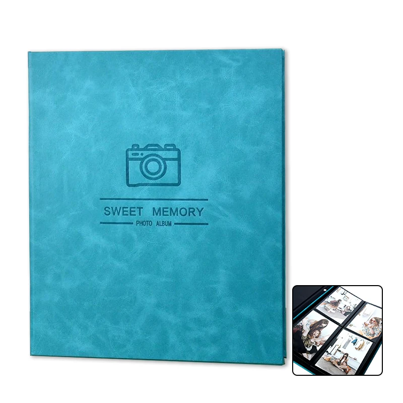 Imagem -05 - Bolso Inserir Álbum de Fotos com Grande Capacidade Laminado Photo Clip Book Family Wedding Birthday Memory 800 6