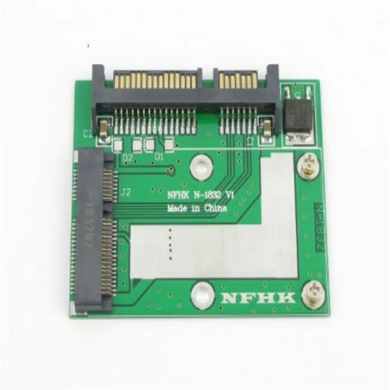 Half-height/mSATA/5cm/MINI pcie SSD to half-height 2.5-inch interface\SATA3 adapter card