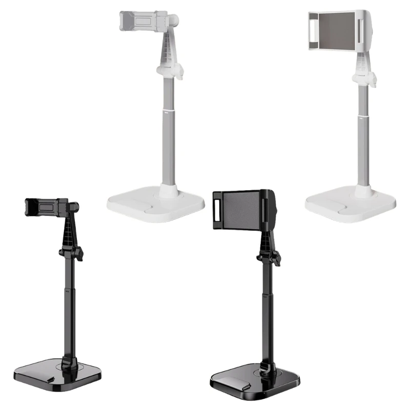 タブレット用調節可能なデスクスタンド 電話パッド冷却ホルダー 折りたたみ可能 伸縮可能