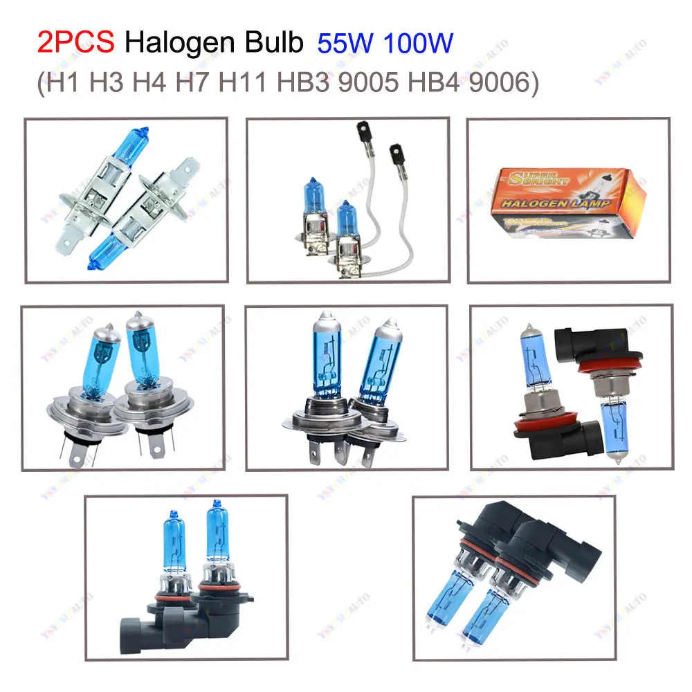 yZ[z2 H1 H3 H4 H7 H11 9005 HB3 9006 HB4 12V 55W 100W ԗpCg PxzCgtHOv nQou I[gv 5000K